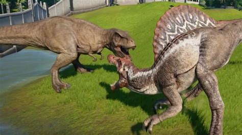 The giganotosaurus and tyrannosaurus (t. Lovely Giganotosaurus Vs T Rex Vs Spinosaurus Vs ...