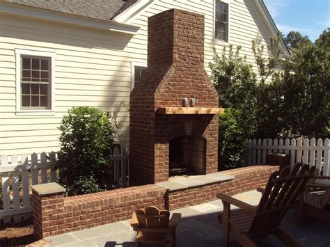 Brick Outdoor Fireplace Plans Free Fireplace Design Ideas Outdoor