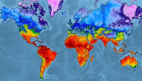 Temperature Map Goes Global - Blog - AerisWeather