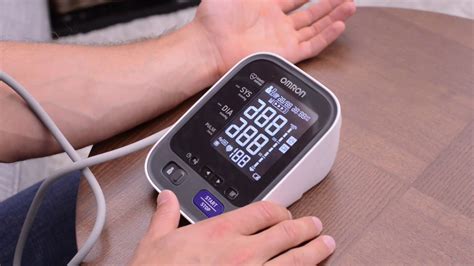 Using The Omron Blood Pressure Monitor Youtube