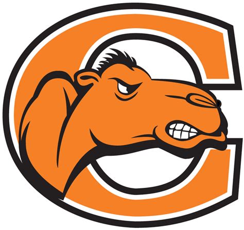 Campbell Fighting Camels Primary Logo 2005 Camels Head With Orange