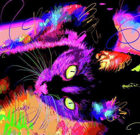 Become a supporter today and help make this dream a reality! pOpCat Lucy Painting by DC Langer
