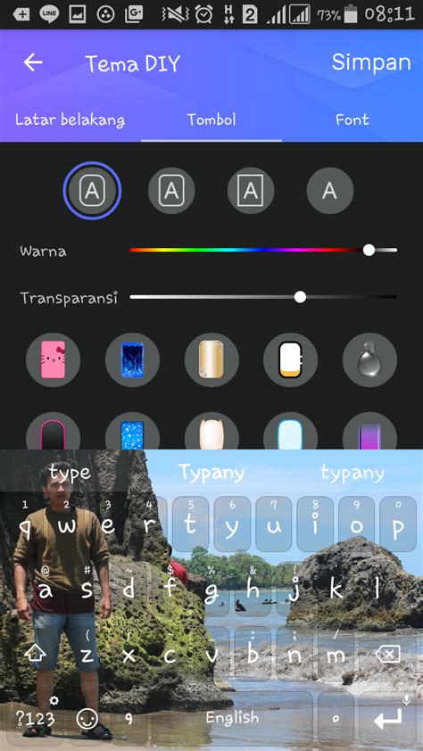Cara menciptakan status bbm goresan. Cara Mengubah Tampilan Background Keyboard Menjadi Lebih ...