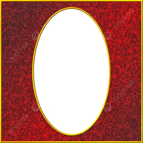 Beautiful Red Frame With Golden Edges Vector Vintage Golden Gold Png