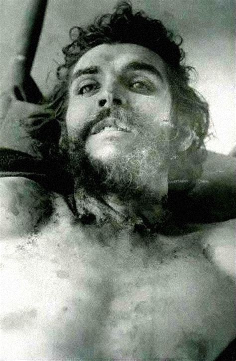 The Corpse Of Che Guevara On Display For The Press The Day After His