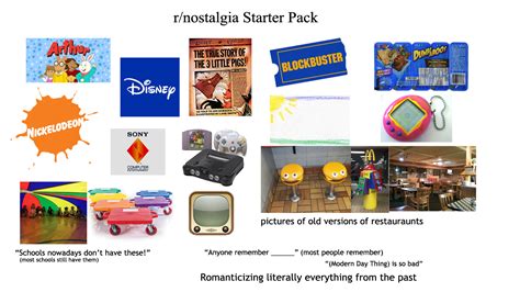 Rnostalgia Starter Pack Rstarterpacks