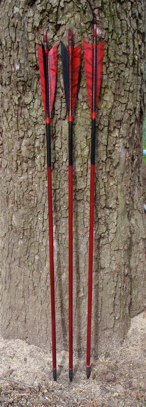 Traditional Archery Arrows 55 60lb Traditional Wood Archery
