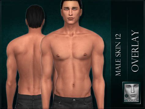 Remussirion S Male Skin Overlay The Sims Skin Skin Overlays