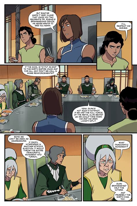 The Legend Of Korra Ruins Of The Empire Chapter Page