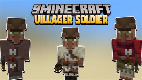 Villager Soldiers Data Pack 1192 1182 Armed Villagers Mc Modnet