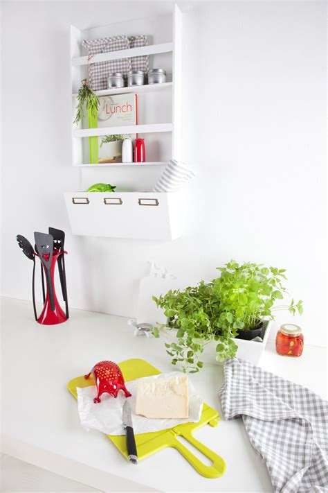 Ustensiles de cuisine au meilleur rapport qualité/prix ! Set ustensiles de cuisine Meeting point Koziol - Framboise - h 28 x Ø 12 | Made In Design