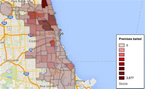 Dangerous Areas Of Chicago Map Map