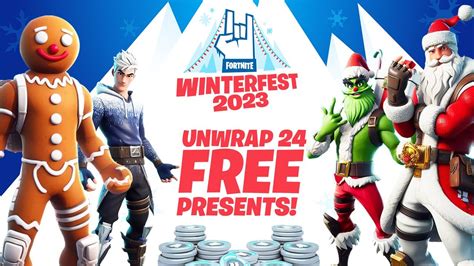 Fortnite Winterfest 2023 All Presents And Rewards Youtube
