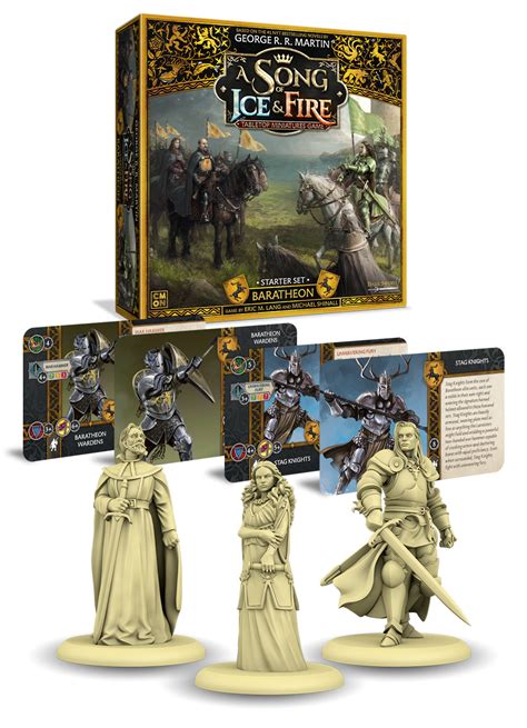 Blood and fire are here! Starter Set Baratheon - ASOIAF.FR