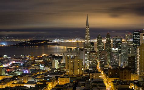 Night San Francisco Usa Wallpapers And Images