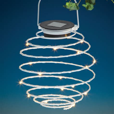 Solar Spiral LED Lantern | Bits and Pieces