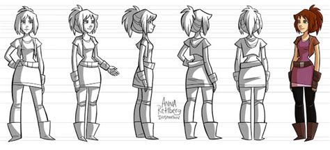 Character Turnaround Cartoon Character Design Character Turnaround