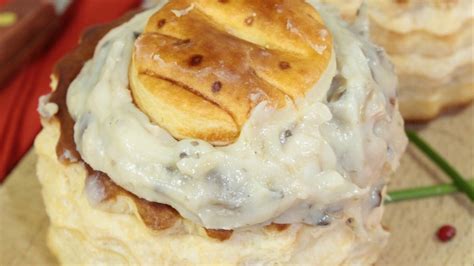 Recette Croustades de cèpes au foie gras poêlé -