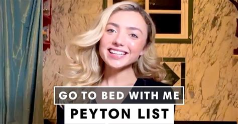 Peyton Lists Cbd Infused Nighttime Skincare Routine Go To Bed With