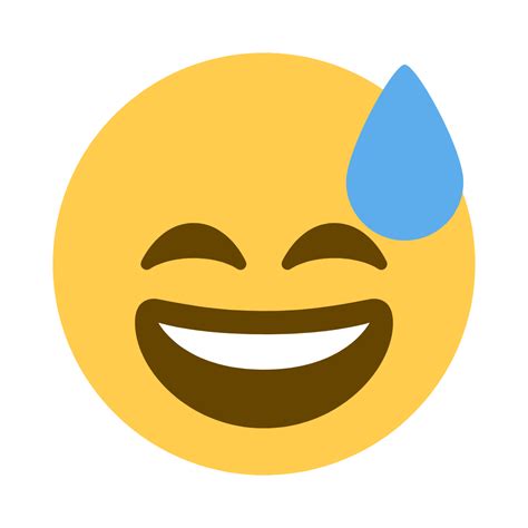 😅 Grinning Face With Sweat Emoji What Emoji 🧐