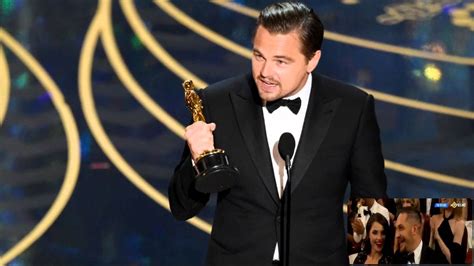 Leonardo Dicaprio Wins The Oscar Best Actor Full Video Youtube