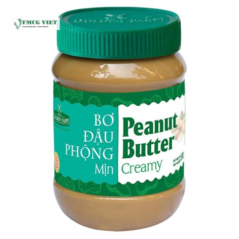 Golden Farm Peanut Butter Jar 510g Smooth Creamy Wholesale Exporter
