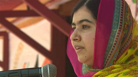 Malala Marks 18th Birthday By Opening School For Syria Girls Bbc News