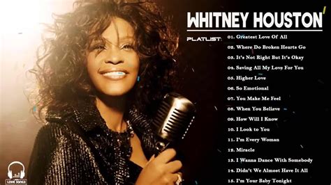 Best Songs Of Whitney Houston I Will Always Love You I Have Nothing