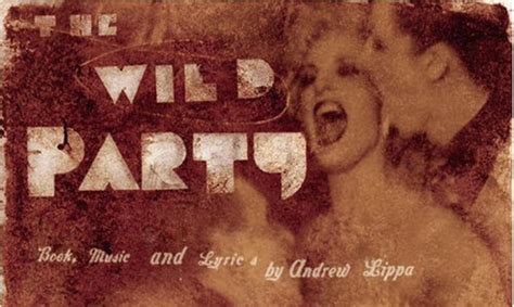 Umass Theatre Guild Presents Andrew Lippas The Wild Party