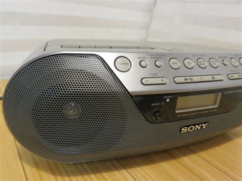 Sony Cd Am Fm Radio Cassette Boombox Mega Bass Cfd S05 Excellent All