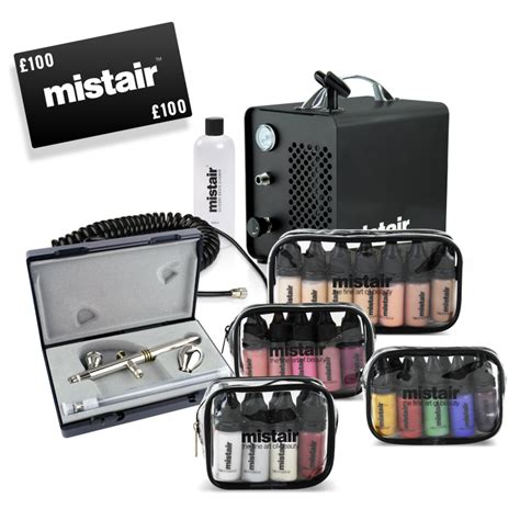 Solo Pro Airbrush Make Up Deluxe Kit Mistair