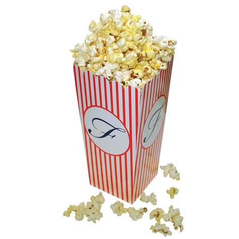 Popcorn Box Large Show Your Logo