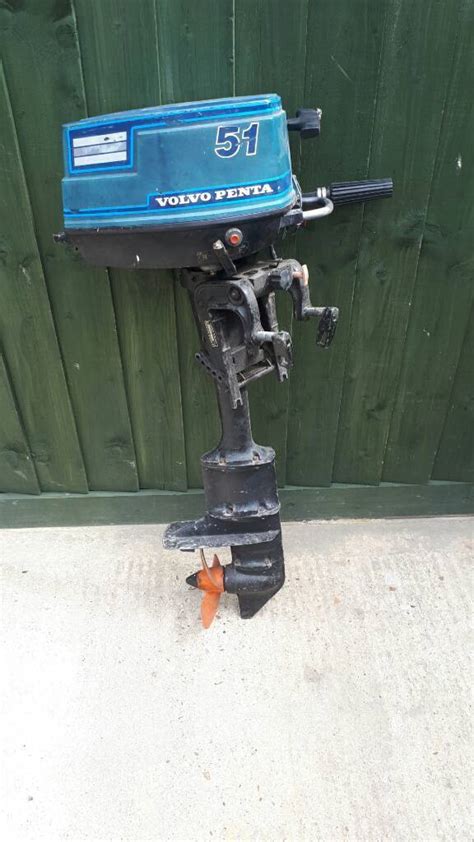 Volvo Penta 51 Air Cooled Outboard Engine With Reverse £90ono In