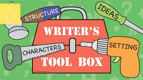 Story Writers Tool Box Display Teachers Pet Story Writer Tool Box