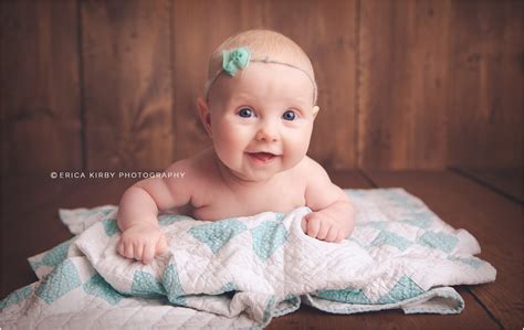 Northwest Arkansas Baby Photographer 3 Months Old Northwest