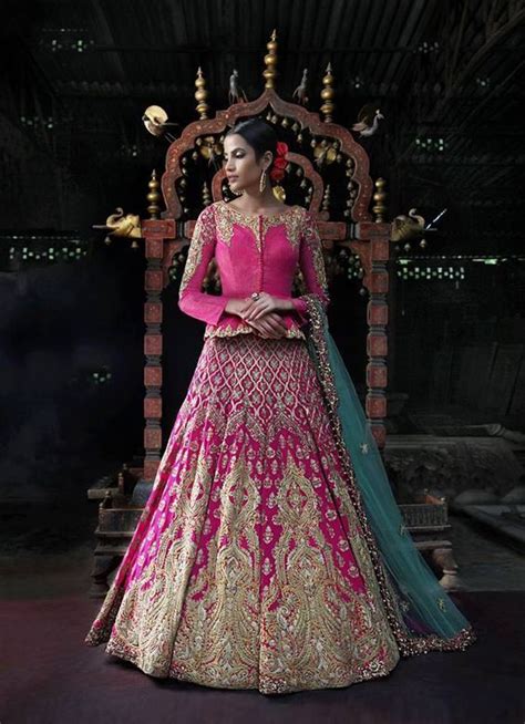 Peplum Lehenga Styles With Images Indian Bridal Lehenga Bridal