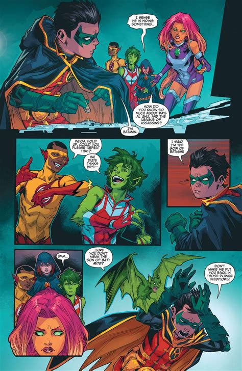 Teen Titans Rebirth 2 Damian Knows Best Part 2 Page 10 Out Of 21 Arte Dc Comics Marvel