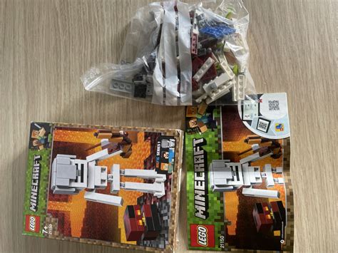 Lego Minecraft 21150 Bigfig Skelet Met Magmakubus Bouwblokjes