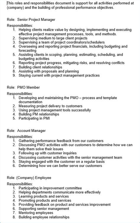 What Are The Roles And Responsibilities Of Senior Management Team