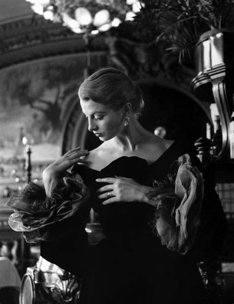 Capucine By Genevieve Naylor Paris 1954 White Fashion Photography