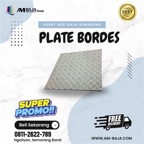 Ragam Fungsi Dari Plat Bordes Toko Baja Ringan