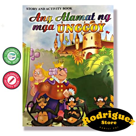 Filipino Story Book Ang Alamat Ng Mga Unggoy Lazada Ph