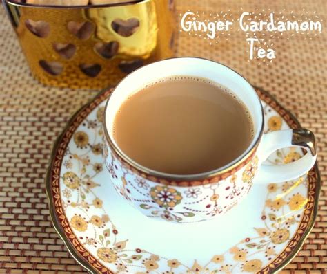 Ginger Cardamom Tea Recipe How To Make Ginger Tea Adrak Chai Recipe