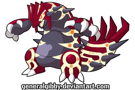 Primal Groudon By Generalgibby On Deviantart Art Reference Pokemon