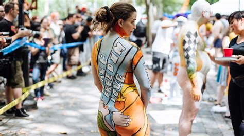 See Stunning Photos From NYC Bodypainting Day