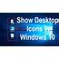 Show This PC On Desktop Windows 10  Icons