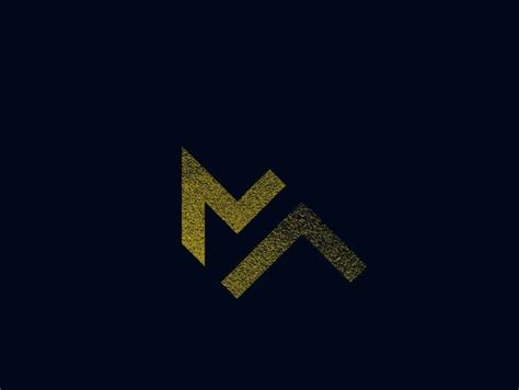 Ma Monogram Logo By Farjana Bithi On Dribbble