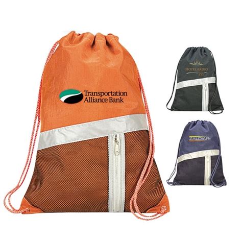Reusable Custom Made Drawstring Backpacks Custom Bags