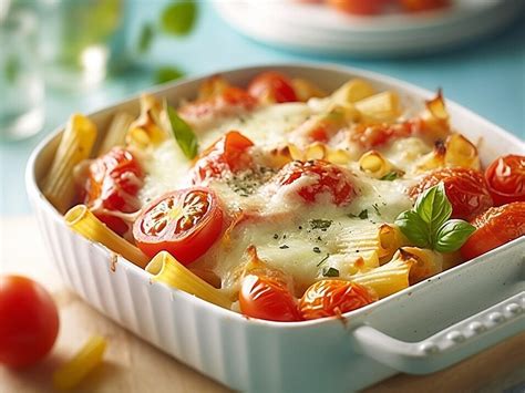 Cremiger Nudelauflauf Mit Tomaten Und Mozzarella Von Katrinili Chefkoch
