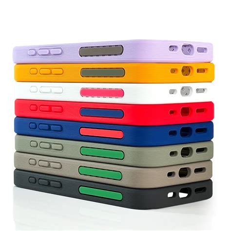 Iphone 15 Pro Max Bumper Case Soft Silicone Protective Frame Bumper